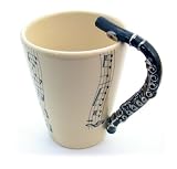 3D Platinum Flute Coffee Mug