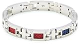 Love Peace And Hope Dexter Jewelry Collection Titanium Reversible Bracelet