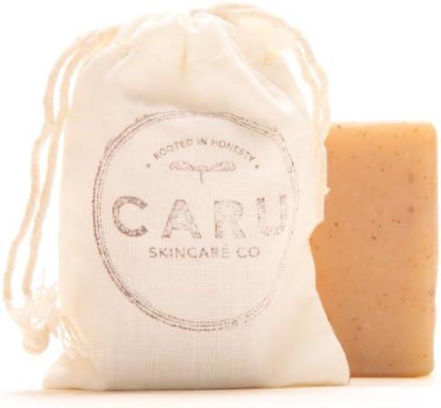 Caru Skincare - Organic Travel Size Bath Soaps (Tea Tree + Pumice)
