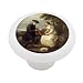 Insane Mary by Kauffman Decorative High Gloss Ceramic Drawer Knob