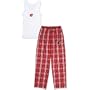 College Concepts Calgary Flames Women's Tank and Pant Set - Calgary Flames Small