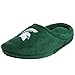 Dearfoams Men's Michigan State University Slipper,Green,Medium