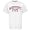 Mississippi State Bulldogs White Vertical Arch Logo T-shirt