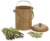 RSVP PAIL-BOO Bamboo Compost Pail 3.25-qt.