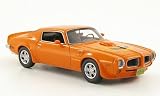 Pontiac Firebird Trans Am, orange, limited Edition 500 pieces, 1972, Model Car, Ready-made, American Excellence / Neo 1:43
