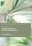 Formal verification of machine-code programs