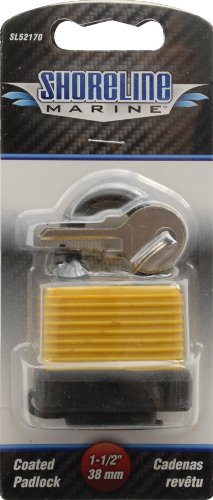 Shoreline Marine Padlock Covered with Cap