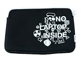 Laptop Sleeve Black Neoprene - No Laptop Inside