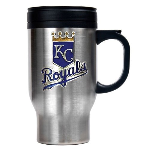 Kansas City Royals Stainless Steel Travel Mug  (Primary Logo)