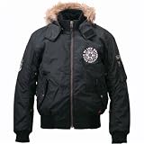 MOTOARMY��U.S.A.F. MA-1��ǥ� �����󥿡����㥱�å� MAJ-804W / �֥�å�
