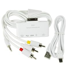 Kamera/Tastatur/AV/Speicherkarten Connection Kit USB/SD-Karte/Micro SD-Karte/Audio-Video-Verbindung f�r Apple iPad, Apple iPad 2, Apple iPad 3