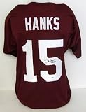 Alabama Crimson Tide Darius Hanks Autographed Maroon Jersey SI - Autographed College Jerseys
