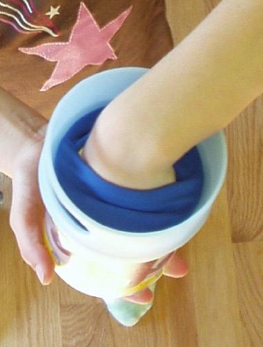 cheap Munchie Mug - Top Rated Spill Resistant Snack Cup for Toddlers. Ages 1 to 4 years. Made in AMERICA. - BPA and phthalate free. FDA compliant materials. - Blue Top