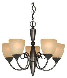 Hardware House 543728 Berkshire 21-inch By 18-inch Chandelier Oil-rubbed Bronze by Hardware House