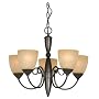 Hardware House 543728 Berkshire 21-Inch by 18-Inch Chandelier, Oil-Rubbed Bronze
