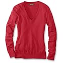 Cotton/Cashmere V-Neck Sweater