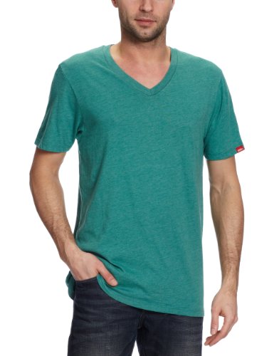 Vans Herren T-shirt Basic V-neck, newport heather, L (LRG, Size 1031), VIUO7VL Preisvergleich