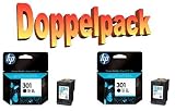 2 Original Druckerpatronen f�r HP Deskjet 1000, 1050, 1050S, 2000, 2050, 2050S, 3000, 3050, 3050S (Black) Tintenpatronen+ 10 Blatt Fotopapier von Tinten und Toner Fuchs