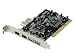 Via 7 Port Ieee-1394 Firewire & Usb 2.0 Pci Combo Card W/ Sw