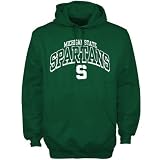 Michigan State Spartans Green Arched Hoody Sweatshirt