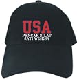 Caps Black " Usa Pencak Silat Jati Wisesa Athletic Embroidery " Martial Arts