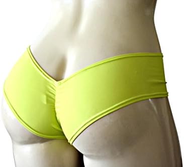 Brazilian Scrunch Micro Lowrise Sexy Ultra Cheeky Booty Shorts (Paris)