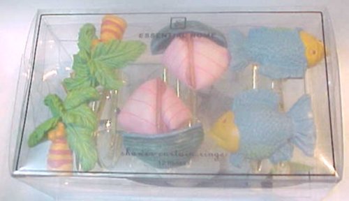 Essential Home Tropical Fish Ring Set