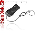 Mobile Mate SanDisk Card Reader Grau für micro SD, micro M2, microSDHC, 1 GB 2 GB 4 GB 8 GB 16 GB SDHC MobileMate
