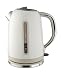 Meyer Prestige Deco Cordless Jug Kettle, Almond, 1.5 Litre
