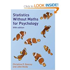 Statistics without Maths for Psychology