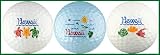 Hawaii Golf Balls w/ Turtles, Map & Fish