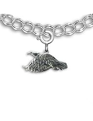 Sterling Silver Eagle Charm for charm bracelet by The Magic Zoo