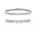 1.30cttw Natural White Round Diamond (VS2-SI1-Clarity,G-H-Color) Tennis Bracelet in 14k Gold.