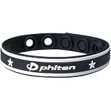 Phiten Sport Type Bracelet, Clear White