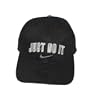 Mens Nike Adjustable Athletic Fit Comfortable Black Cap. (Size: S-M)