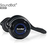 SoundBot SB220 Bluetooth Headset Wireless Stereo Headphone for Music Streaming & HandsFree - Black