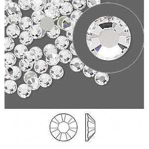 CRYSTAL-CLEAR-144-HOTFIX-SWAROVSKI-Rhinestones-12ss