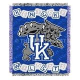 NCAA Kentucky Wildcats Baby Afghan / Throw Blanket
