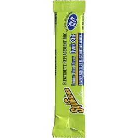 Sqwincher 060106-LL Lemon-Lime Flavor 0.11 oz Qwik Stik Lite Powder Concentrate Electrolyte Replacement Beverage Mix (Case of 10)