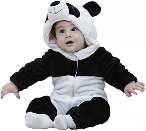 Mekago® Children's Kigurumi Pajamas Onesies Unisex Cosplay (XS, Panda)