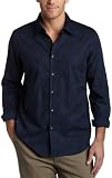 Calvin Klein Mens French Front Woven Shirt