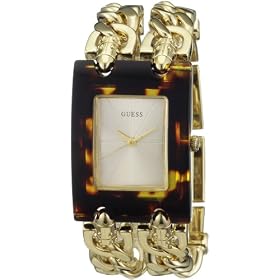 Guess - W11605L1 - Mod Heavy Metal - Montre Femme - Quartz Analogique - Cadran Dor� - Bracelet Acier Dor�