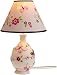 Carter's Butterfly Flowers Lamp Base And Shade, Pink/Choc, 10 X 17 X 7"