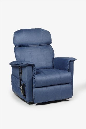 NexIdea MOD6 3-Position Electric Motorized Lift and Recline Chair, Chambray
