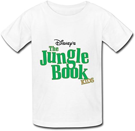The Jungle Book Kids Logo T Shirt For Big Youth' White