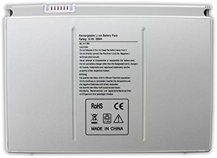 Apple Macbook Model A1189 A1151 A1212 A1229 A1261 Replacement Battery 10.8V 68WH,gray
