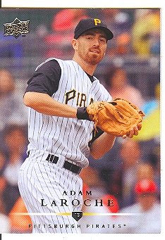 2008 Upper Deck 208 Adam Laroche Pittsburgh Pirates ( Baseball Cards)