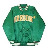 Oregon Ducks UOregon Satin School Jacket - Green NCAA Outerwear