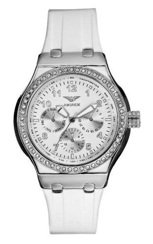 Avirex Men's Rubber Strap Watch #RX85018G2