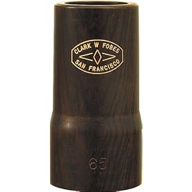 Clark W Fobes Hardwood Clarinet Barrels, A Clarinet - 65mm by 